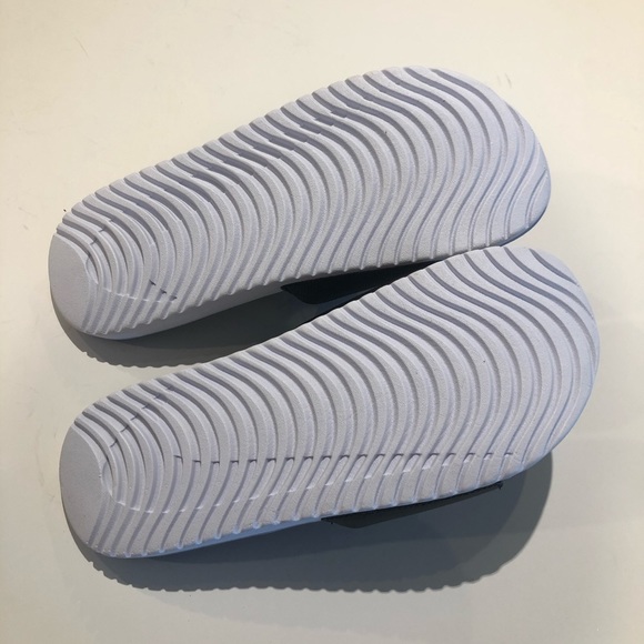 Nike kawa slides noir black/vivid noir various szs - Picture 4 of 11